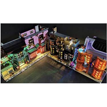 Imagem de Shining Blocks LED Lighting Kit for Lego 75978 Harry Potter Diagon Alley