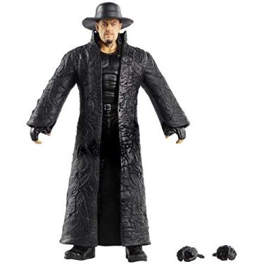Imagem de WWE Undertaker Elite Series #80 Deluxe Action Figure with Realistic Facial Detailing, Iconic Ring Gear & Accessories