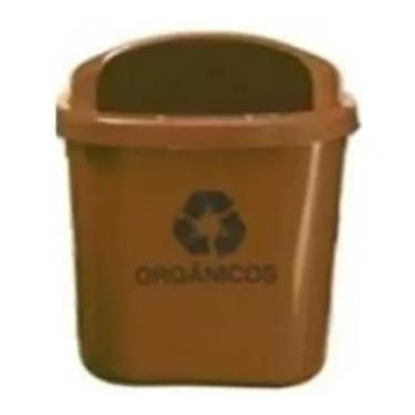 Imagem de Cesto Individual Para Coleta Seletiva Com 40l S/ Poste (st3) - JSN, Ma
