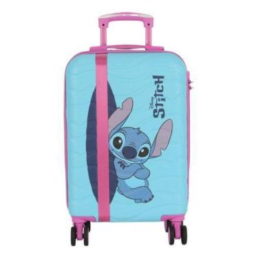 Imagem de Mala De Viagem Rodas Duplas Pequena Infantil Original Stitch - Luxcel