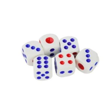 Imagem de Dados Para Jogos 6 Peças 14mm - Daterra