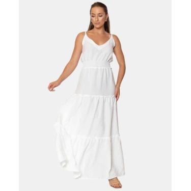 Imagem de Vestido Branco  Longo Off White - Le Julie, Off, G