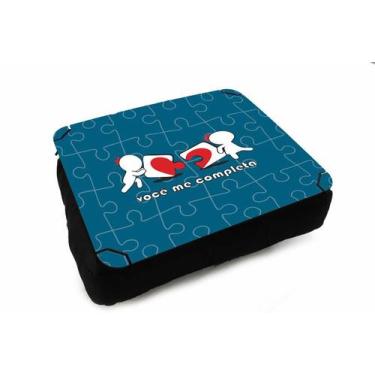 Imagem de Almofada Bandeja Suporte Notebook Você me completa - Deluzz