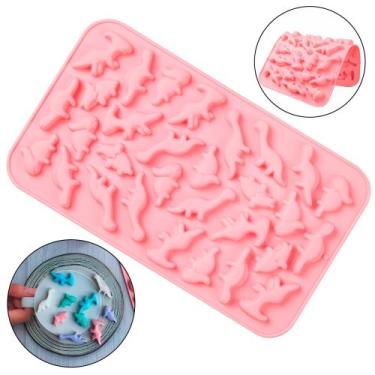 Imagem de Forma Em Silicone Dinossauro Gummy Confeitar 30 Cavidades - Things Ner
