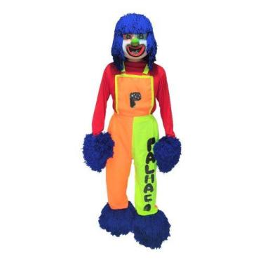 Imagem de Fantasia Palhaço Completa,trenzinho Da Alegria,fibra,mascote - Palhaça