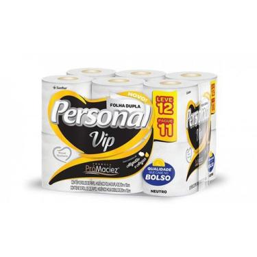 Imagem de Papel Higiênico Personal Vip 18 Rolos