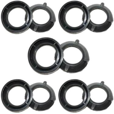 Imagem de Kit 5 Pçs - Arruela/bucha Pvc P/ Eletroduto 3/4'' - importado