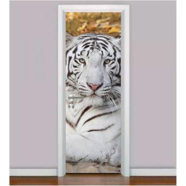 Imagem de Adesivo Para Porta TIGRES - SELVA - SOBERANO 2 - PGG Impressão Digital