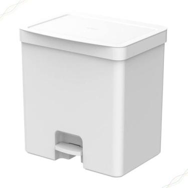 Imagem de Lixeira de Pedal de Piso para Cozinha Trium 20 Litros Basculante - Ou,