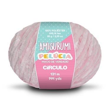 Imagem de Fio Amigurumi Pelúcia 131 metros - Círculo, 3077 quartzo