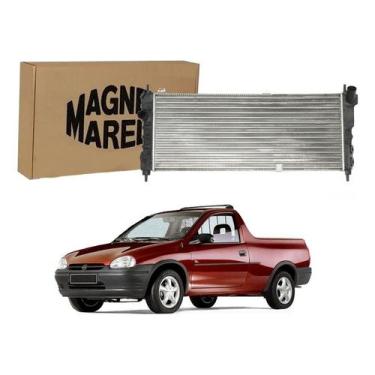 Imagem de Radiador Agua Corsa Pick-up 1.6 Com Ar 1995 A 2002 - Magneti Marelli
