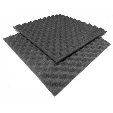 Imagem de Espuma Casca de Ovo Antichama 4 placas de 50 X 50 X 2 cm - Acusflex