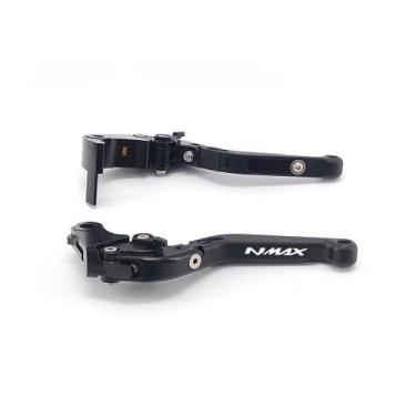 Imagem de Manete Articulado Motocicleta Nmax 160 Yamaha Gravado a Laser - Sem ma