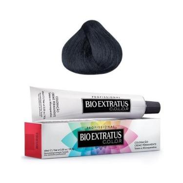 Imagem de Coloração Bio Extratus Cor 1.0 Preto C/Microqueratina Tutano