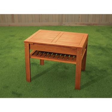 Imagem de Mesa de classificação ao ar livre com tampa, aprendizagem ao ar livre, brinquedo sensorial ao ar livre para crianças (item # OUTSORT)