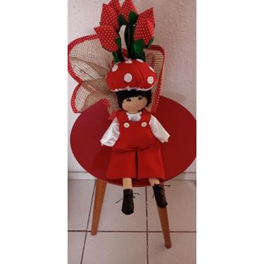 Imagem de Boneco de pano Cogumelo