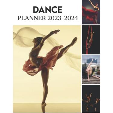 Imagem de Dance 2023-2024 Monthly Planner Calendar: Dance 2023-2024 Planner, 2023 Monthly Daily Planner Christmas Birthday Gifts For Men Women Dad Mom, Planner For Student Teacher