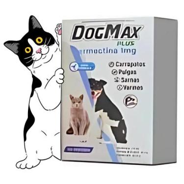 Imagem de Dog Max Plus Gatos Ação 4 em 1 Anti pulgas, carrapatos, vermes e sarna