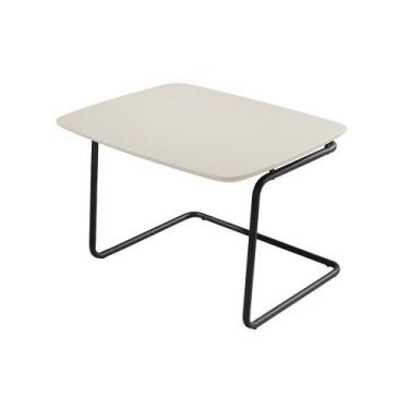 Imagem de Mesa de Centro Kairos 54x43cm LarFlex, Off White