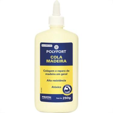 Imagem de Cola Madeira Pulvitec 250Gr - Kit C/12 Unidades