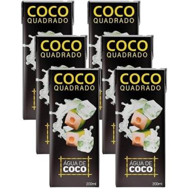 Imagem de Água De Coco Quadrado 27 Caixinhas 200ml - Coco