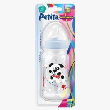 Imagem de Copo De Treinamento Bico Silicone Azul 6102 270Ml - Petita