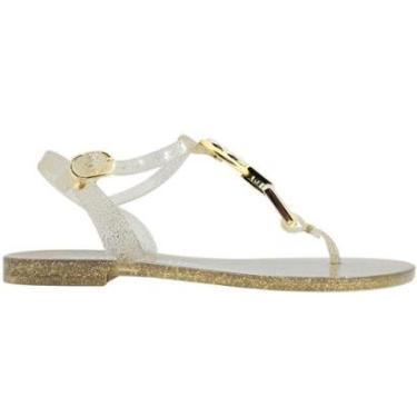 Imagem de Sandália Feminina Rasteira Casual Dia a Dia Passeio Glitter Petite Jolie PJ7339-Feminino