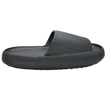 Imagem de Chinelo Nuvem Sandália Ortopédica Fly Feet Nuvem - Preto - 44/45