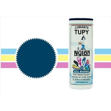 Imagem de Corante P/ Tingir Nylon, Lã, Seda, Biquinis Tupy * 2 Tubos, 02 Az Mari