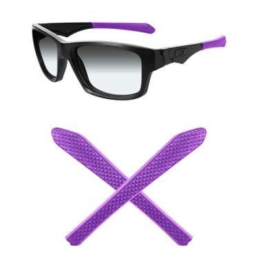 Imagem de Mryok Meias auriculares de substituição para óculos de sol Oakley Jupiter Squared OO9135 - Roxo