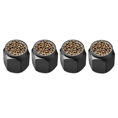 Imagem de 4 peças de tampas de haste de válvula de pneu, tampa de válvula de ar de metal, tampas de haste de roda de carro de alumínio, capas de haste universais para carros, caminhões, bicicletas,