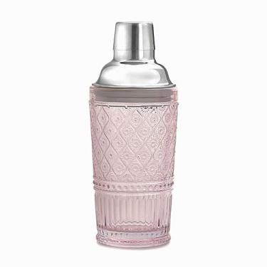 Imagem de Godinger Coqueteleira, coqueteleira de martini, coqueteleira de vidro, decoração vintage - 500 ml, coleção Claro, blush