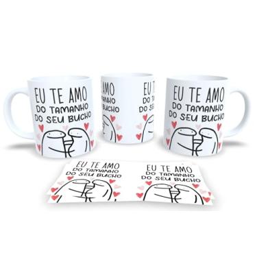 Imagem de Caneca personalizada de porcelana com Coleção Frases Engraçadas, Divertidas, Meme, Humor, Deboche Pack15 (Eu te Amo 5)