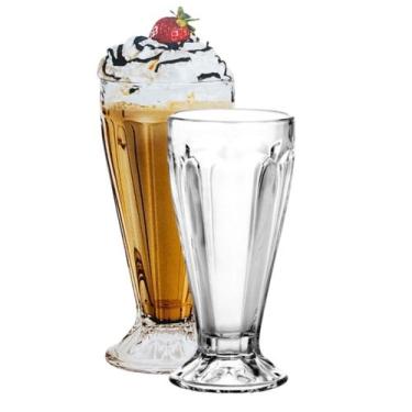 Imagem de Jogo De Copos Taças Sobremesa Milkshake 330ml 3 Peças - HERCOS