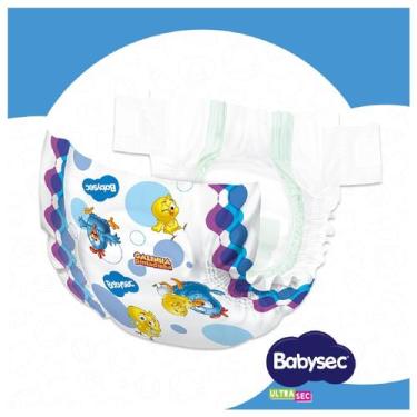 Imagem de Kit 3 Unidades Fralda Babysec Galinha Pintadinha Ultrasec M 18 Unidade