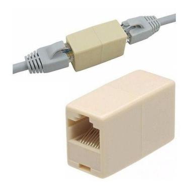 Imagem de Extensor Emenda De Cabo De Rede Rj45 Fêmea X Fêmea 1 Uni. - FORTREK