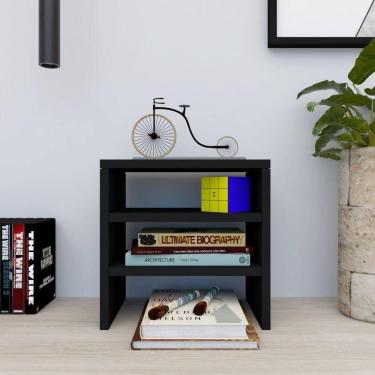 Imagem de Escaninho Organizador De Mesa Preto30x20x30cm