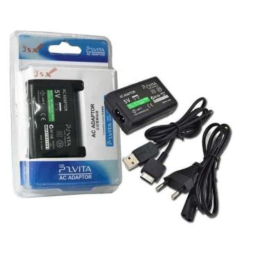 Imagem de Fonte Carregador Bivolt Ps Vita 1000 Com Cabo Usb