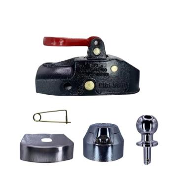 Imagem de Munheca 2.500 kg + Kit Completo para Engate de Carretinha – Peças Reforçadas para Reboque, Engate com Bola ISO 50mm e Acessórios