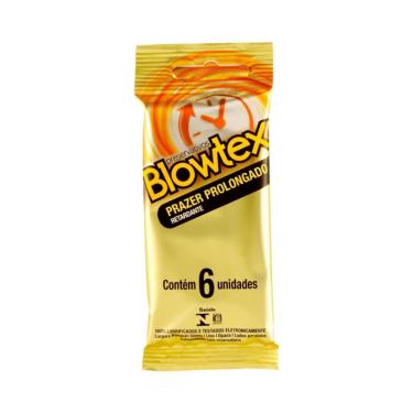 Imagem de Preservativo Camisinha Blowtex Prazer Prolongado - 6 Un