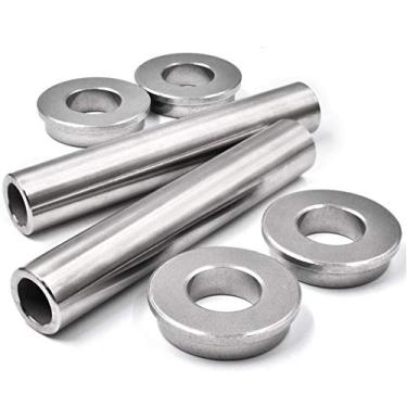 Imagem de HD Switch - 2 kits – Atualização do eixo dianteiro de aço inoxidável e kit de bucha da roda para Husqvarna 539105543, 539102484