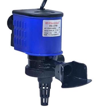 Imagem de Bomba submersa 2000 lh com 2 saídas aquários lagos cascatas - RS ELETR