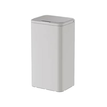 Imagem de Lixeira Lixeira com sensor inteligente, cozinha, automática, sala de estar, banheiro, com tampa, tubo longo, tipo lixeira doméstica Lixeira(15L)