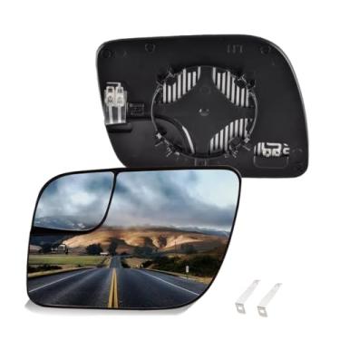 Imagem de GrteRokky Vidro do espelho do lado do motorista compatível com Ford Explorer 2011-2017 retrovisor lado esquerdo de vidro aquecido de substituição BB5Z17K707L