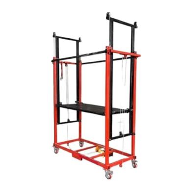 Imagem de Andaimes Elétricos Carga máxima da mesa elevatória 300KG, andaime de elevação elétrico, elevador multifuncional dobrável móvel, decoração de casa, plataforma de elevação com controle remoto Andaimes(3