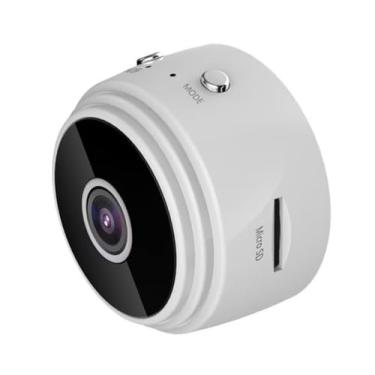 Imagem de Mini Câmera Espiã A9 Wifi com Sensor e Visão Noturna 1080p (Branco)