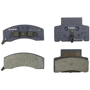 Imagem de BOSCH BP459 QuietCast Premium Semi-Metálico Conjunto de Pastilhas de Freio a Disco - Compatível com Chevrolet C/K3500, Express 2500/3500, Suburban; Dodge Ram 2500/3500; GMC C/K3500, Savana 2500/3500 +
