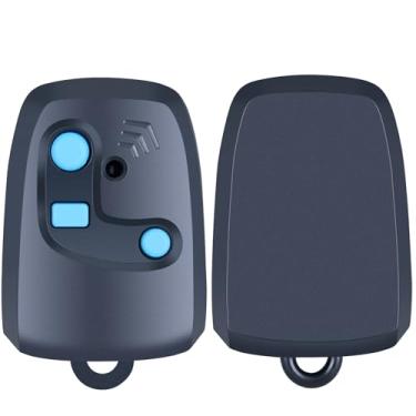 Imagem de Controle remoto de substituição para abridor de portão de garagem, transmissor de abridor de porta de 433,92 MHz, compatível com portão Peccinin