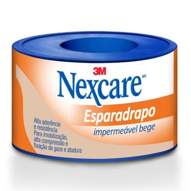 Imagem de Esparadrapo Impermeável Nexcare Bege 25mm x 3m