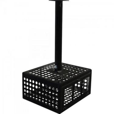 Imagem de Suporte de Teto Para Projetor Preto Multivisão 500 a 800mm